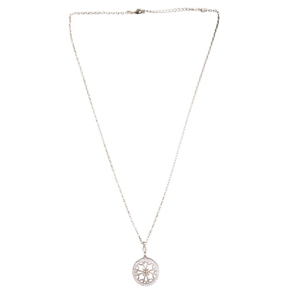 Avon Signature Collection Gold and‎ crystal accent Pendant Necklace